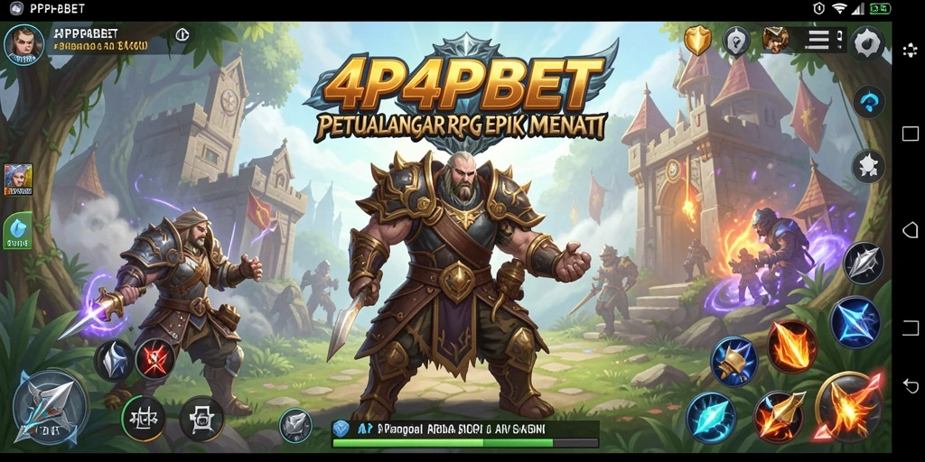 Gameplay seru dan strategi mendalam di 4P4PBET.