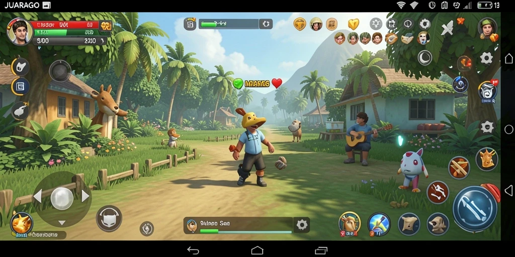 Screenshot gameplay JUARAGO yang seru dan menghibur.