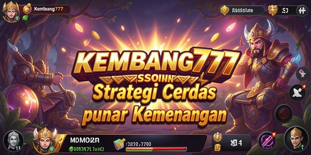 Tampilan gameplay KEMBANG777 dengan aksi taktik yang mendebarkan.