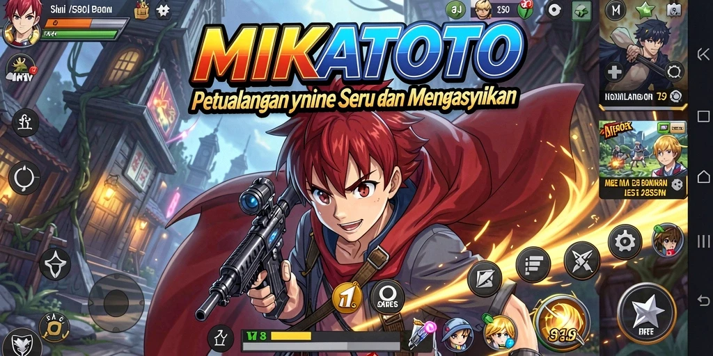 Tampilan menarik dari gameplay MIKATOTO yang penuh warna.