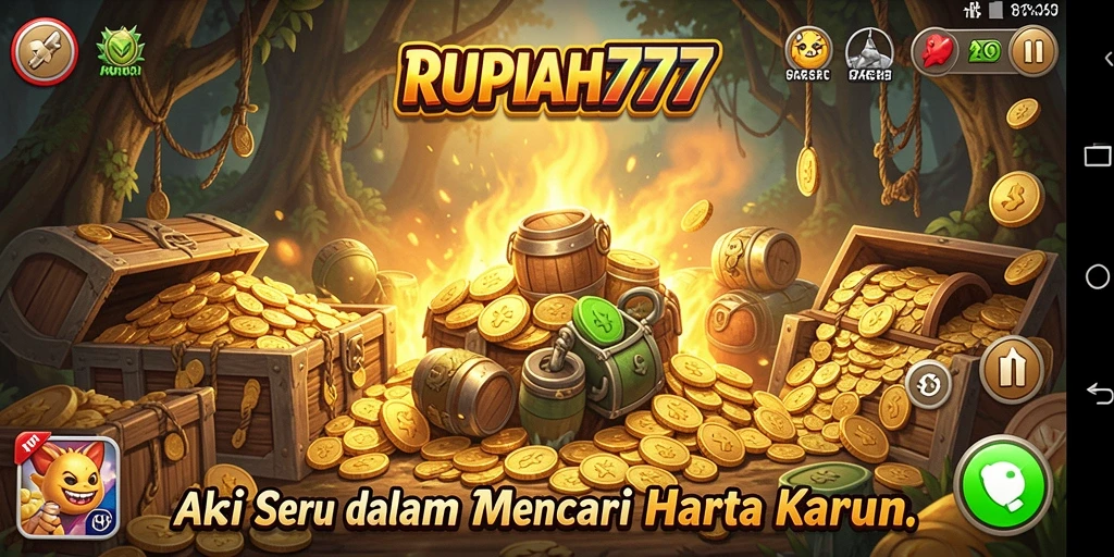 Tampilan gameplay seru di RUPIAH777 dengan aksi mendebarkan.